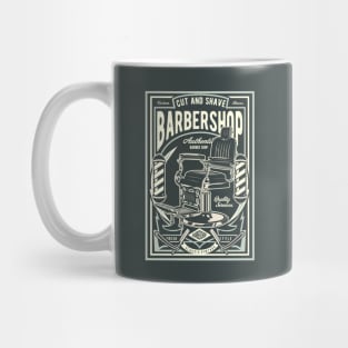 Cut & Shave Barbershop Mug